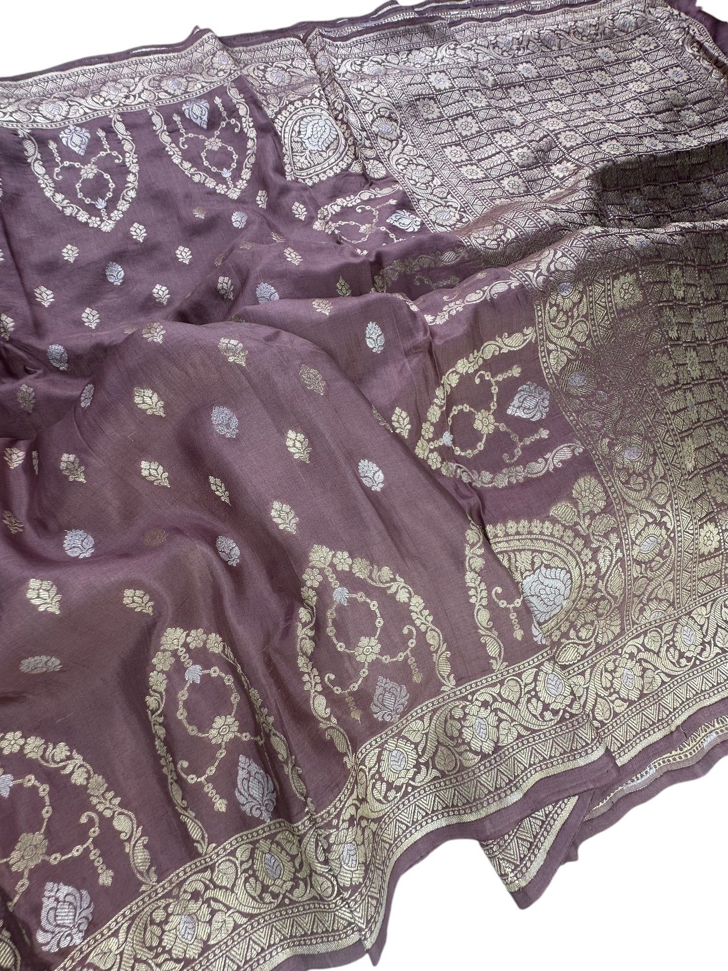 Pastel Katan by katan silk saree