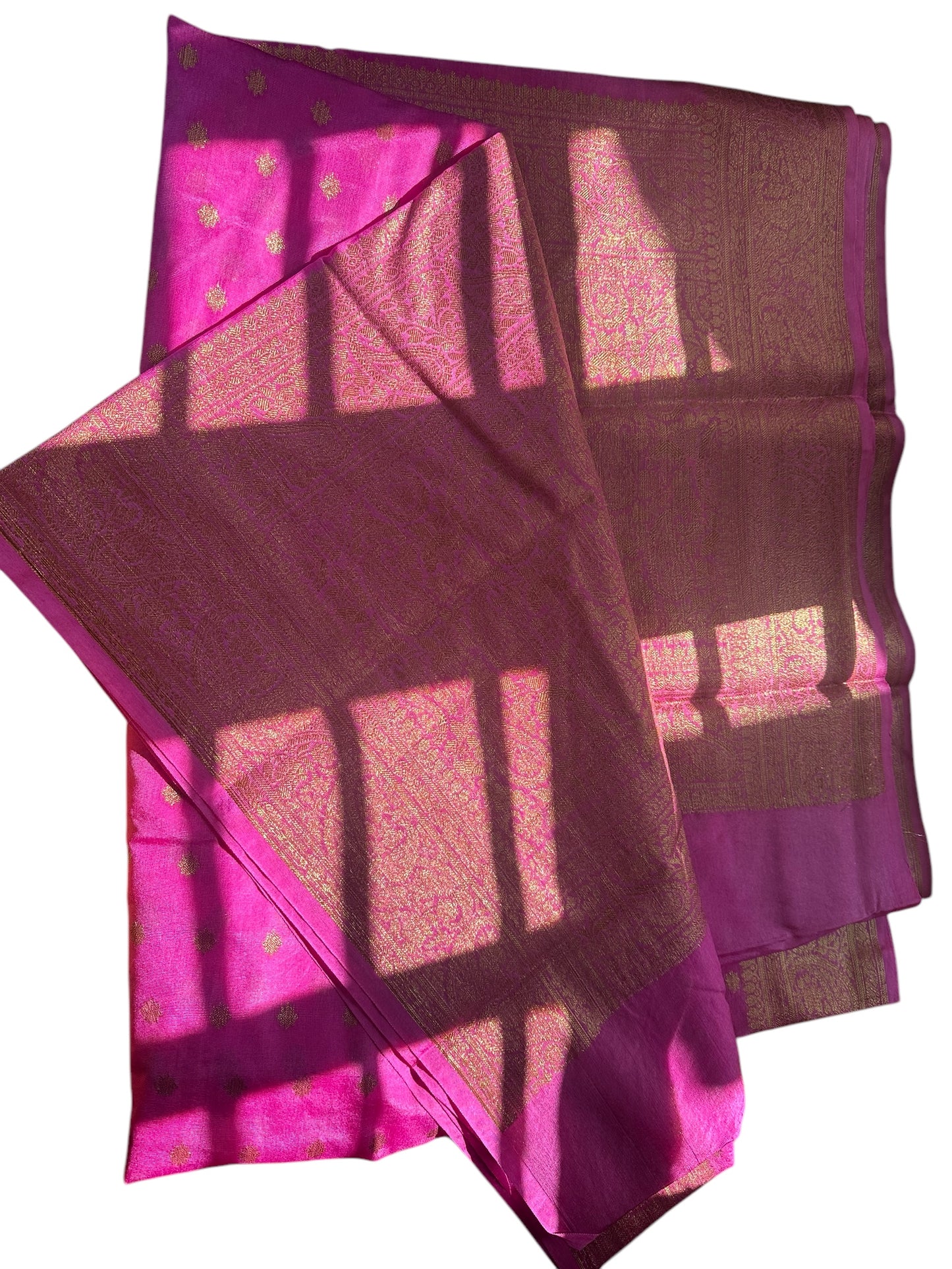Light pink netra crepe saree
