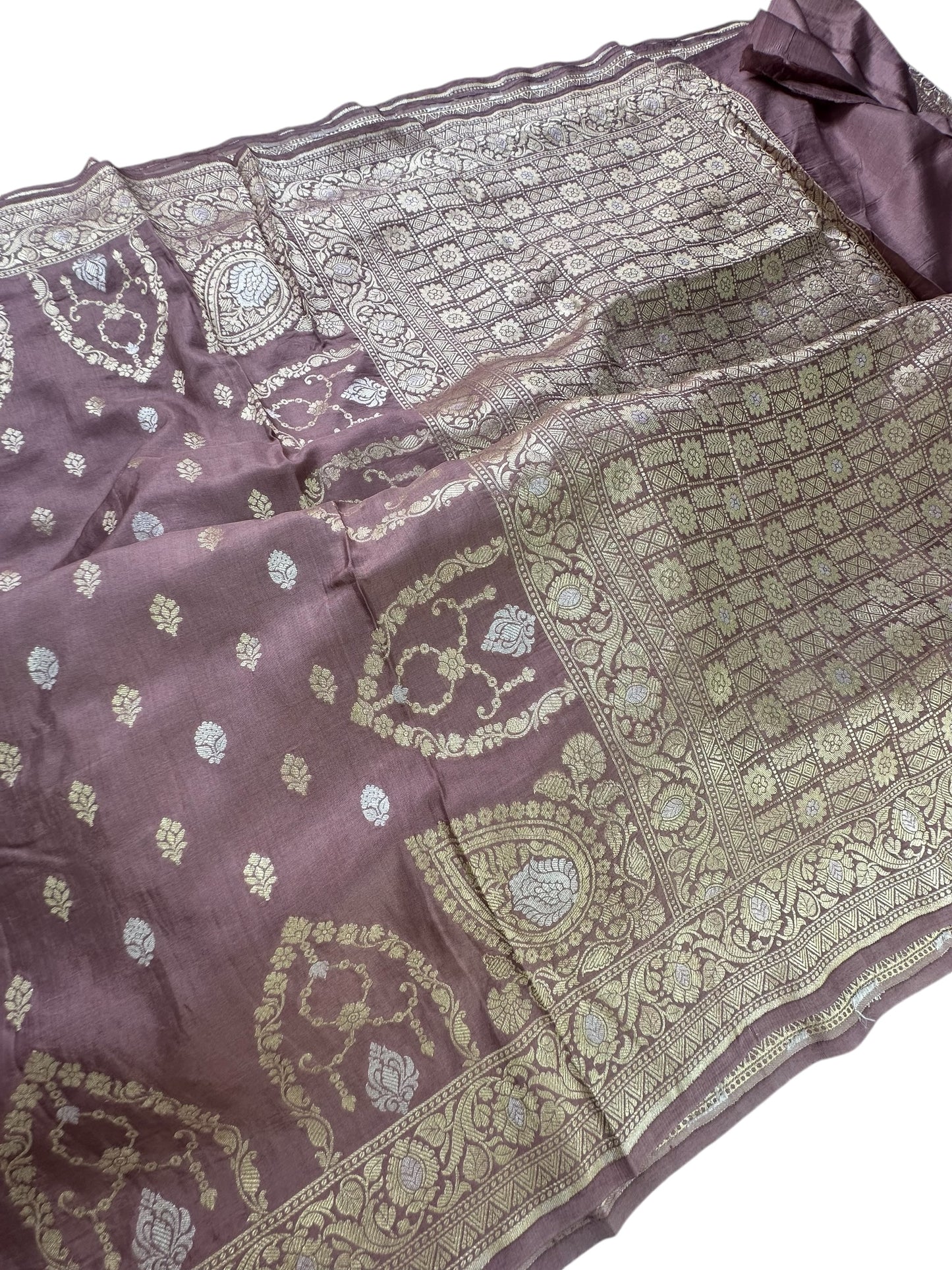 Pastel Katan by katan silk saree