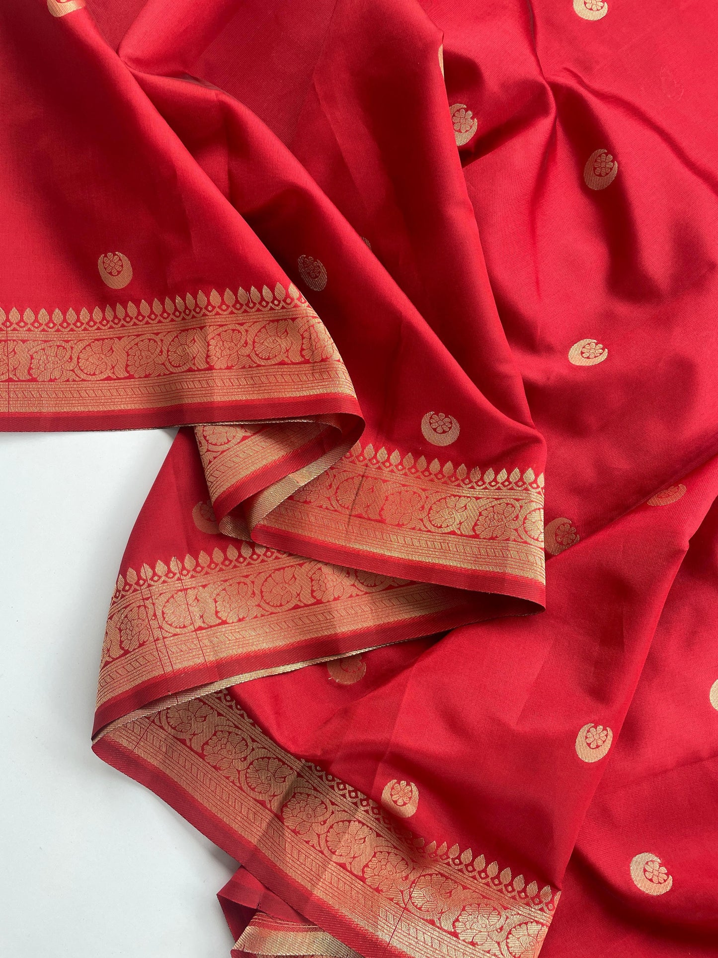 RED SONAKSHI SINHA SOFT SAREE