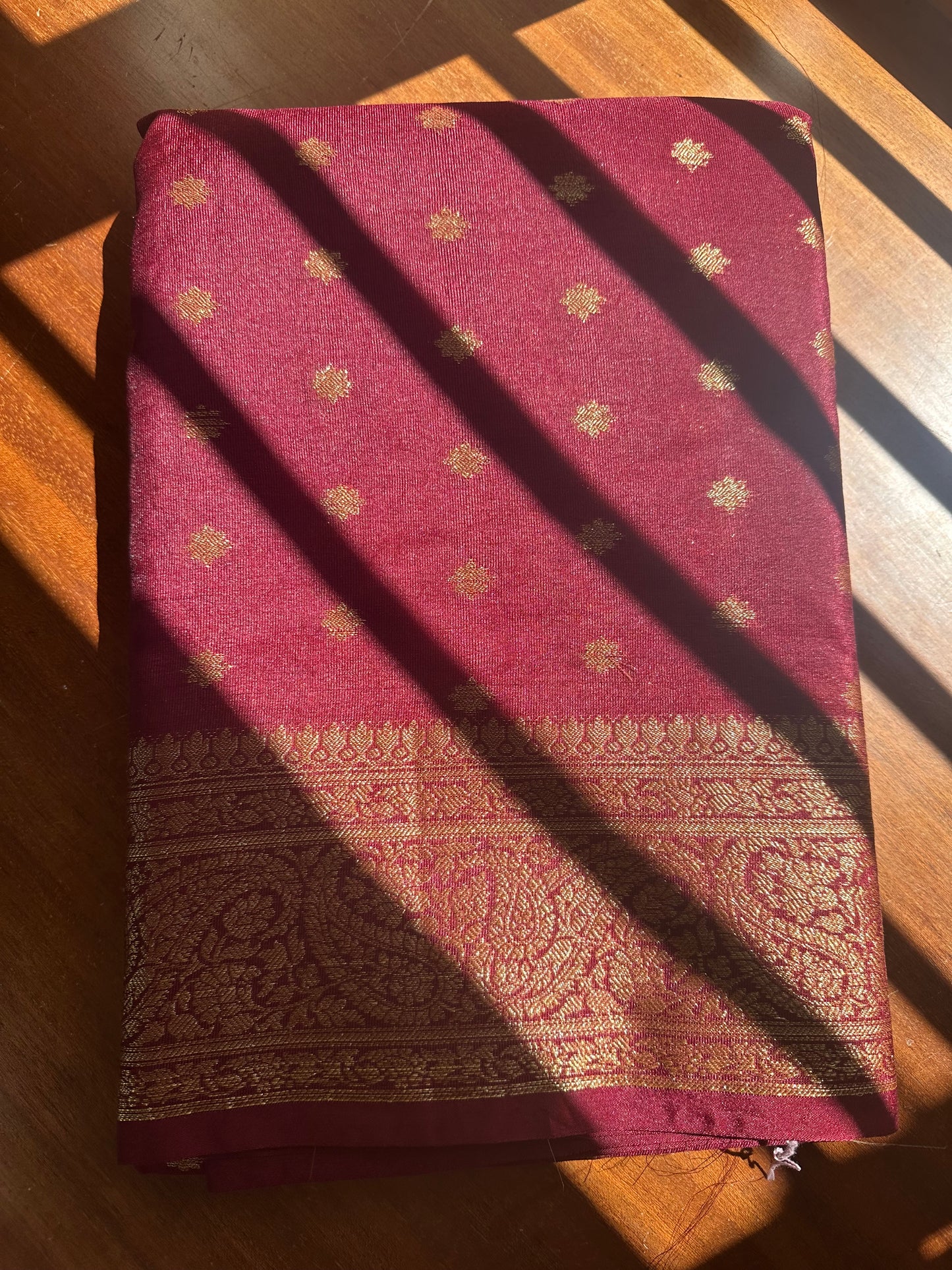 Brown netra crepe saree