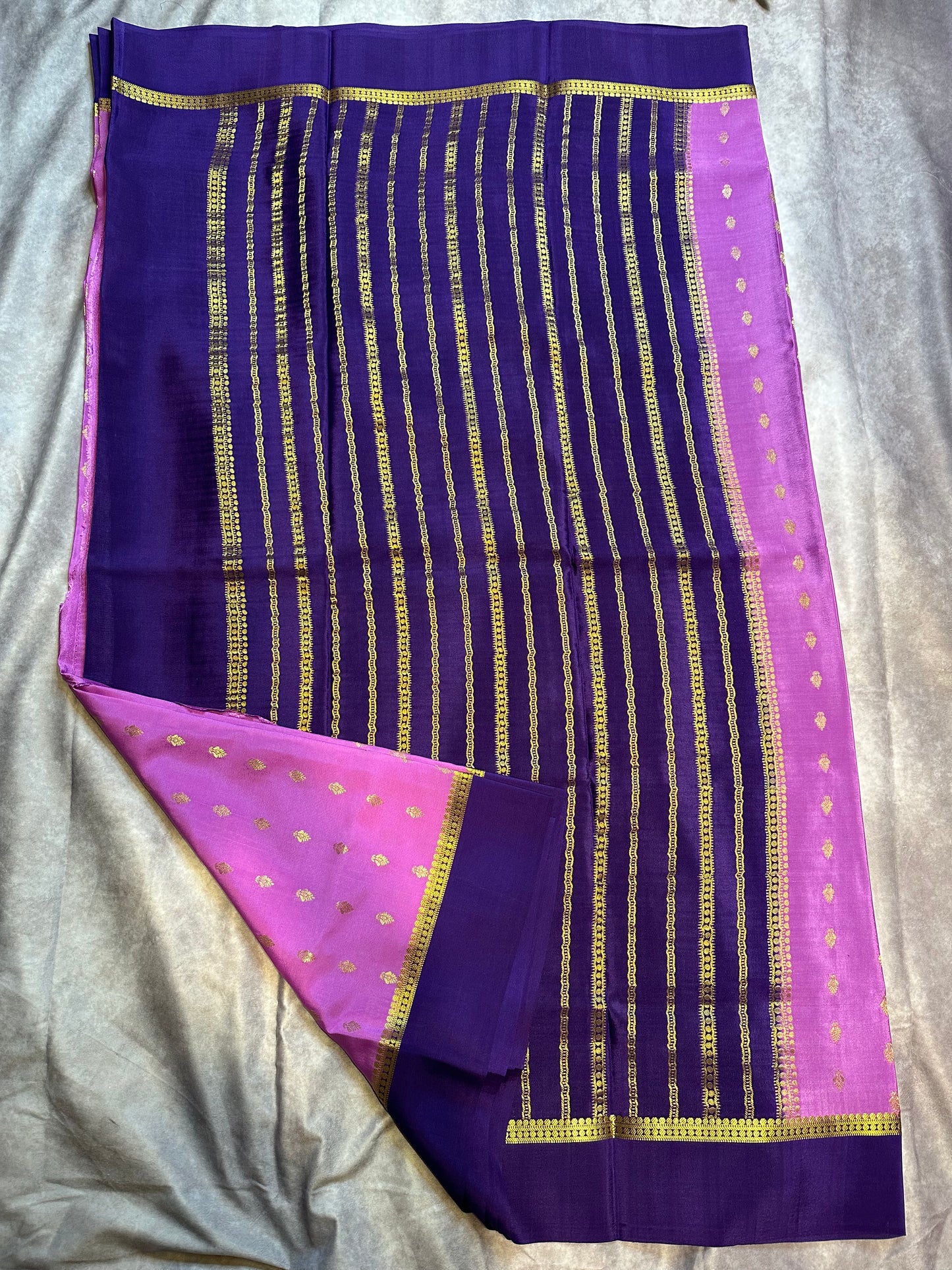 SOUNDARYA BUTTA PURE CREPE SAREE