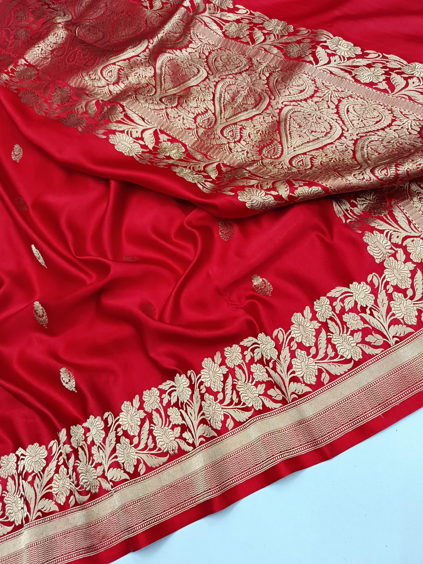 Pure mashru silk saree