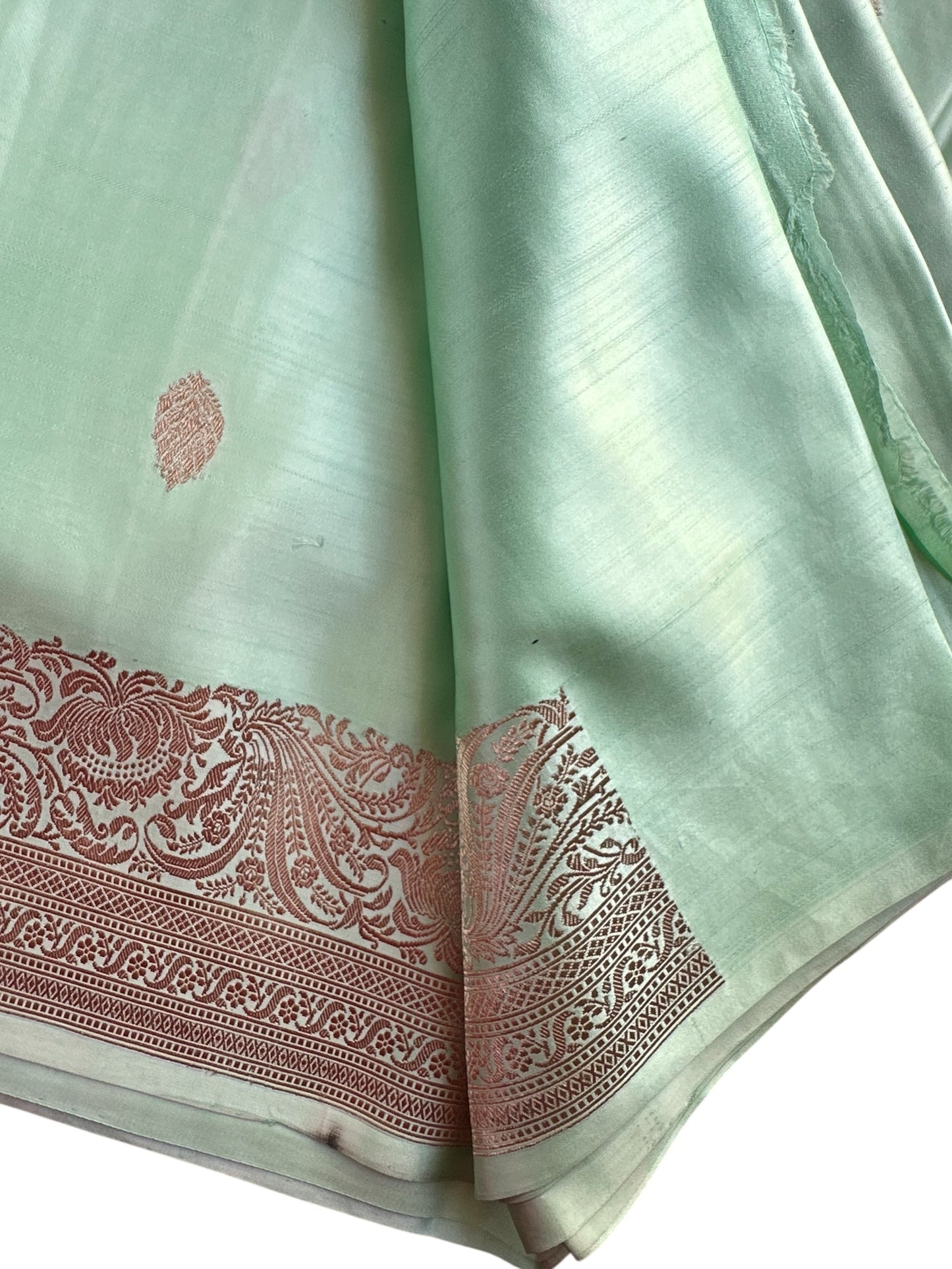 Light sean pure mashru silk saree