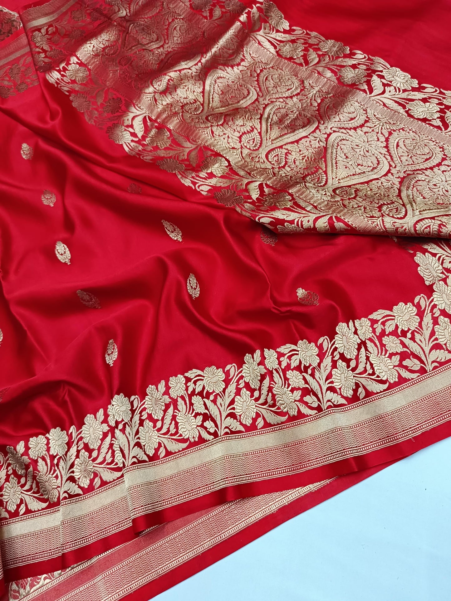 Pure mashru silk saree