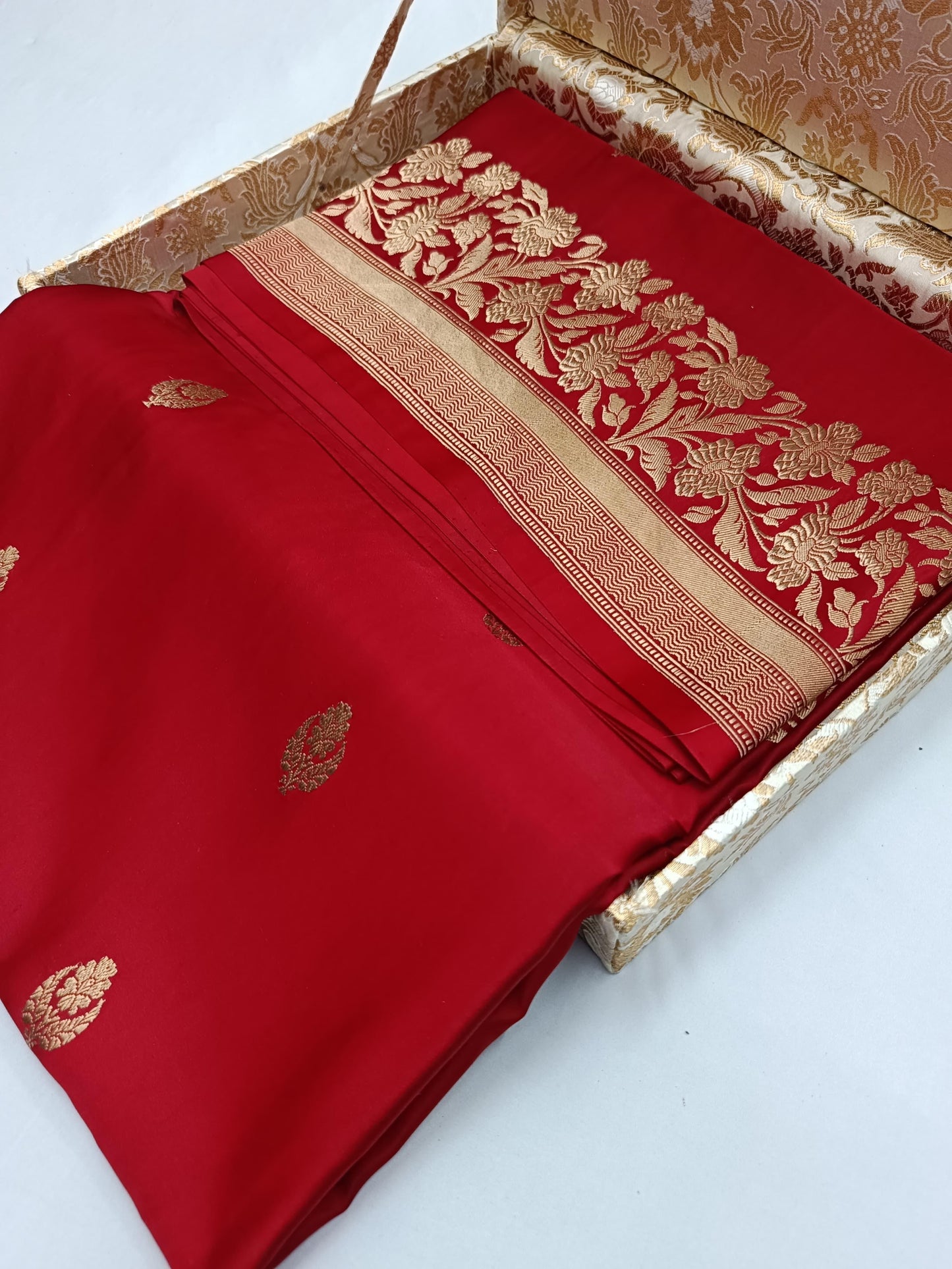 Pure mashru silk saree