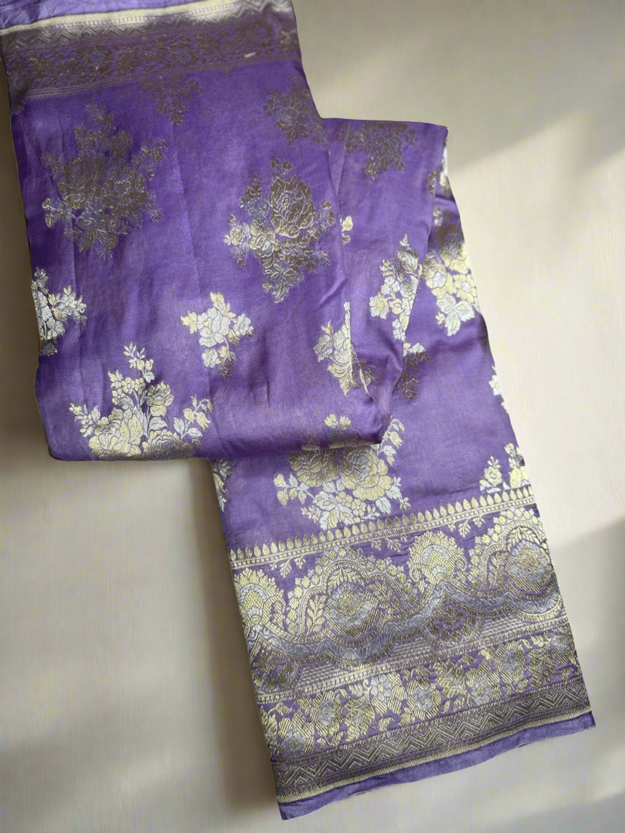 Lavender -KATAN BY KATAN PURE SILK SAREE