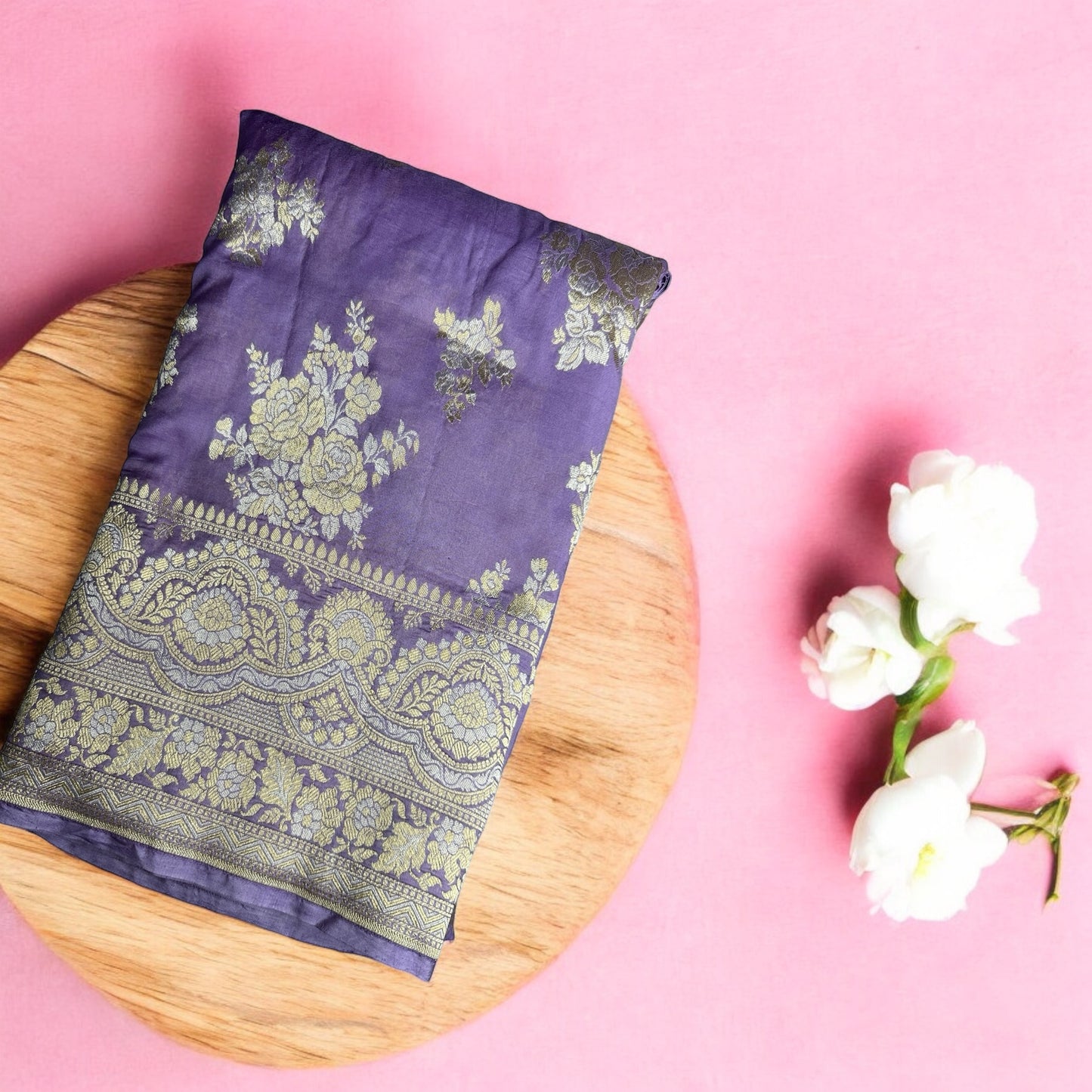 Lavender -KATAN BY KATAN PURE SILK SAREE