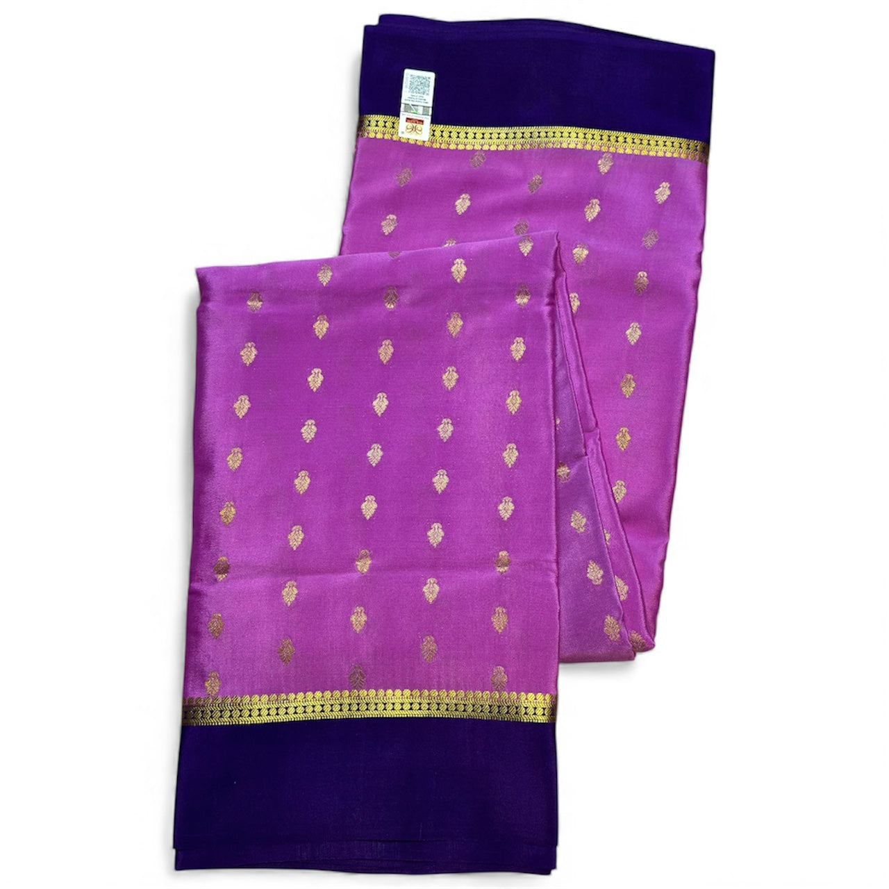 SOUNDARYA BUTTA PURE CREPE SAREE