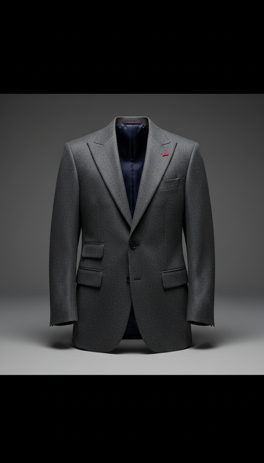 Double-Breasted Wool Suit