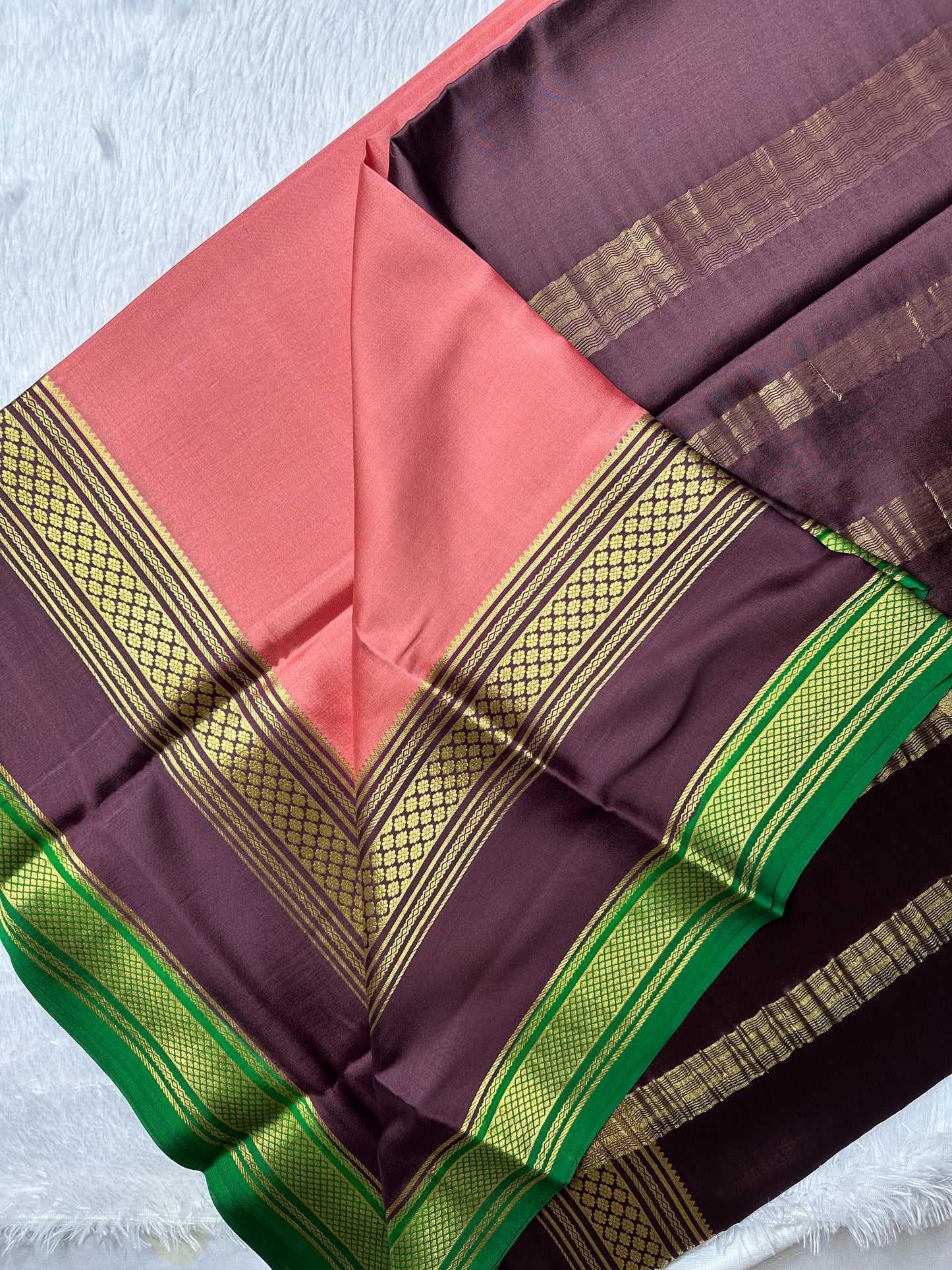 3D BENTEX CREPE SAREE