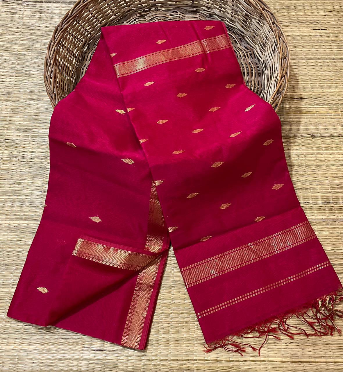 Pink Star handloom silk saree